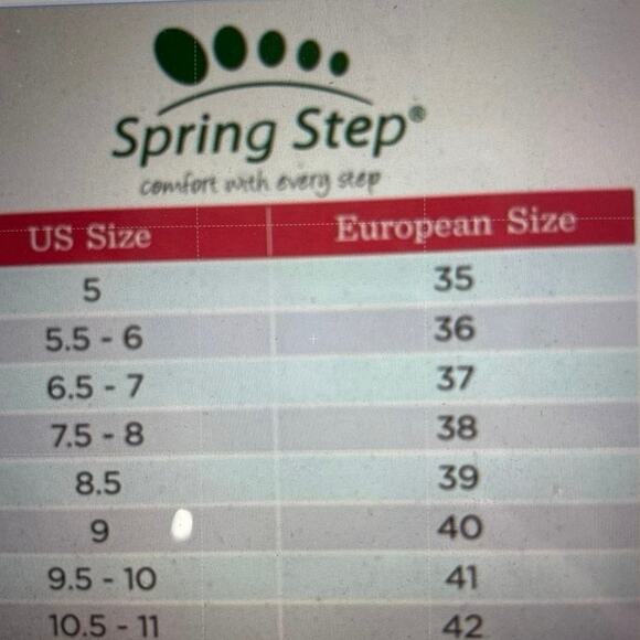 Spring Step Flowerflow Loafer Women’s 38(7.5-8)Yellow Leather Flats Slip-On Shoe - Picture 10 of 10